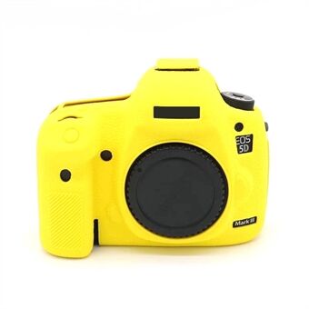 For Canon EOS 5D Mark III / 5D3 / 5DS / 5DS R Camera Soft Silicone Skin Case Drop-proof DSLR Protective Cover