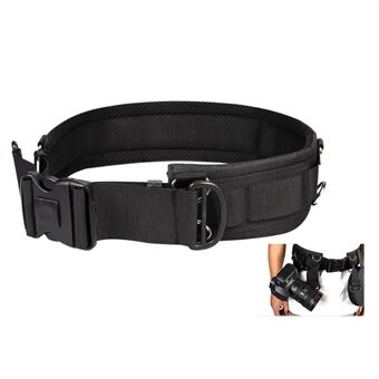 SLR Camera Fixed Belt Adjustable Photography Waistband Mountaineering Lens Bag Holder Hanging Strap