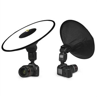 44cm Flash Light Diffuser Conical Ring Softbox Top Soft Light Cover Portrait Shot Fill Lamp