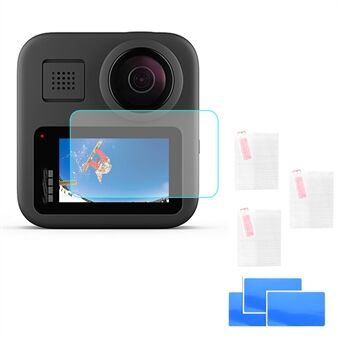 3 Pcs/Set Tempered Glass Protective Film for GoPro Max HD