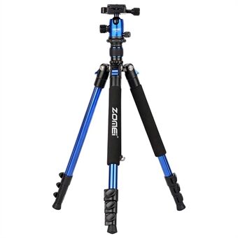 ZOMEi Q555 Lightweight Professional Alluminum Alloy Camera Tripod with 360 Ball