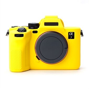 For Sony A7IV/A74/A7M4 Silicone Camera Sleeve Case Anti-slip Anti-dust SLR Camera Body Protective Cover