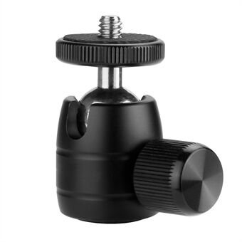 Tripod Ball Head 360-degree Rotatable Metal Tripod Mount with 1/4 Screw for Camera