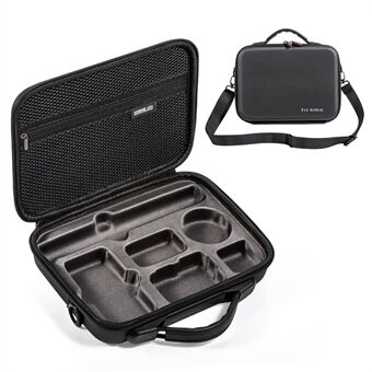 STARTRC 1126174 Carrying Case for DJI Action 4 , PU Travel Portable Storage Bag with Shoulder Strap - All-round Set