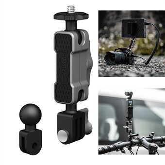 STARTRC For DJI OSMO Camera Clamp Mount Monitor Ballhead Magic Arm Double Ball Head Adapter with 1/4\'\' Thread