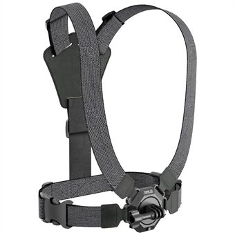 STARTRC 1120349 For GoPro Action Camera Chest Strap Magnetic Quick Release Mount Belt Nylon Chest Harness