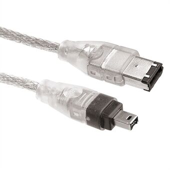 CA-047 1.2m 1394 6-Pin to Firewire 400 IEEE 1394 4-Pin Male iLink Adapter Cable Converter Cord for Camera Camcorder