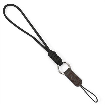 SLR Camera Cotton Braided Hand Strap Camera Cellphone Key Lanyard Anti-lost Wrist Rope