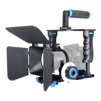 YELANGU C200 Professional Follow Focus Rig DSLR Camera Rabbit Cage Kit