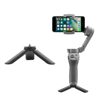 Portable Mini Desktop Tabletop Tripod for DJI OSMO 3/2/Zhiyun/Feiyu/GoPro - Grey