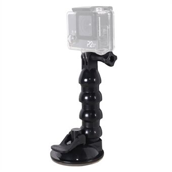 Universal Suction Cup Mount Windshield Window Dashboard Car Mount with Phone Holder for Action Cameras, Mobile Phones