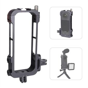 Z050 for Insta360 X3 Aluminum Alloy Cage Action Camera Anti-drop Protective Frame