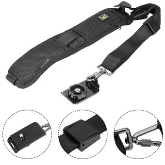 Single Shoulder Camera Belt Strap for Canon Nikon Olympus Pentax Panasonic Sony Cameras