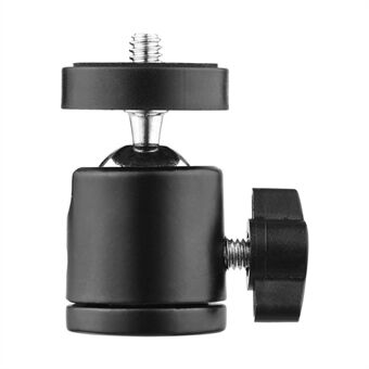 Q29 Ball Head 360-degree Rotating Screw Tripod Mount Base Adapter with Universal 1 / 4-inch Screw Head for DSLR ILDC Camera DV