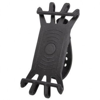 Smartphone holder Bike Mount Flex 13 cm silicone black