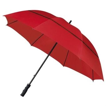 Golf umbrella ECO windproof 120 cm red