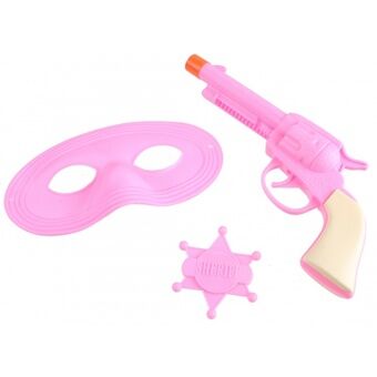 Costume set cowgirl pink 3-piece