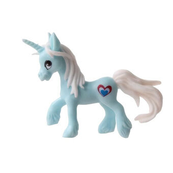 Unicorn Pocket Unicorn girls 7 cm blue / heart