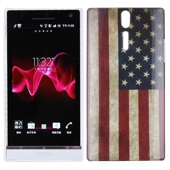 Retro USA Cover for Xperia S