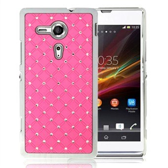 Bling Bling M Chrome Pages Xperia SP (Pink)