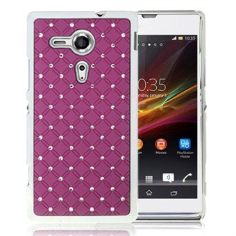 Bling Bling M Chrome Pages Xperia SP (Purple)