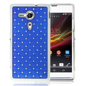 Bling Bling M Chrome Pages Xperia SP (Blue)